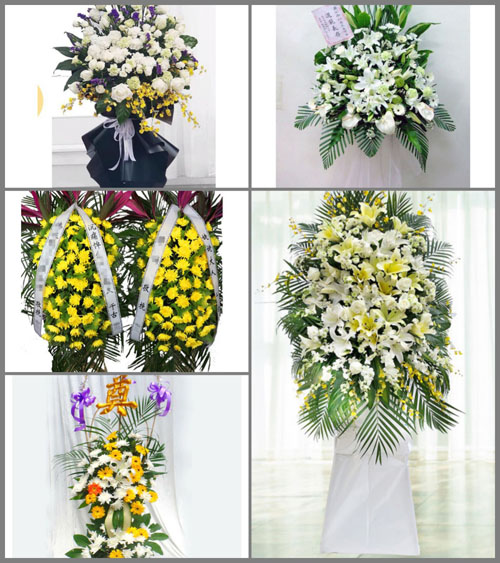 江西南昌进贤县衙前乡白事花篮预定